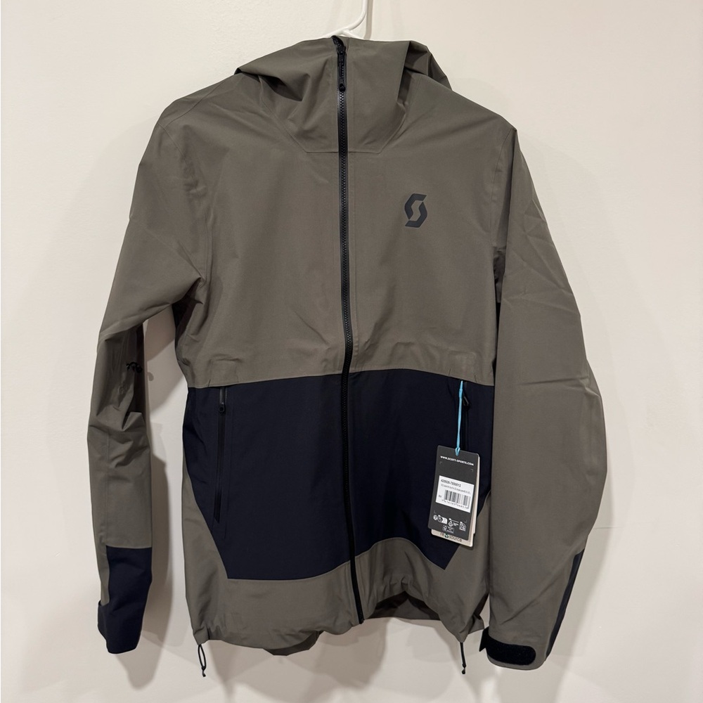 NWT Scott Dryo Pro 2.5 Layer Olive Green Women’s Ski Jacket Size L